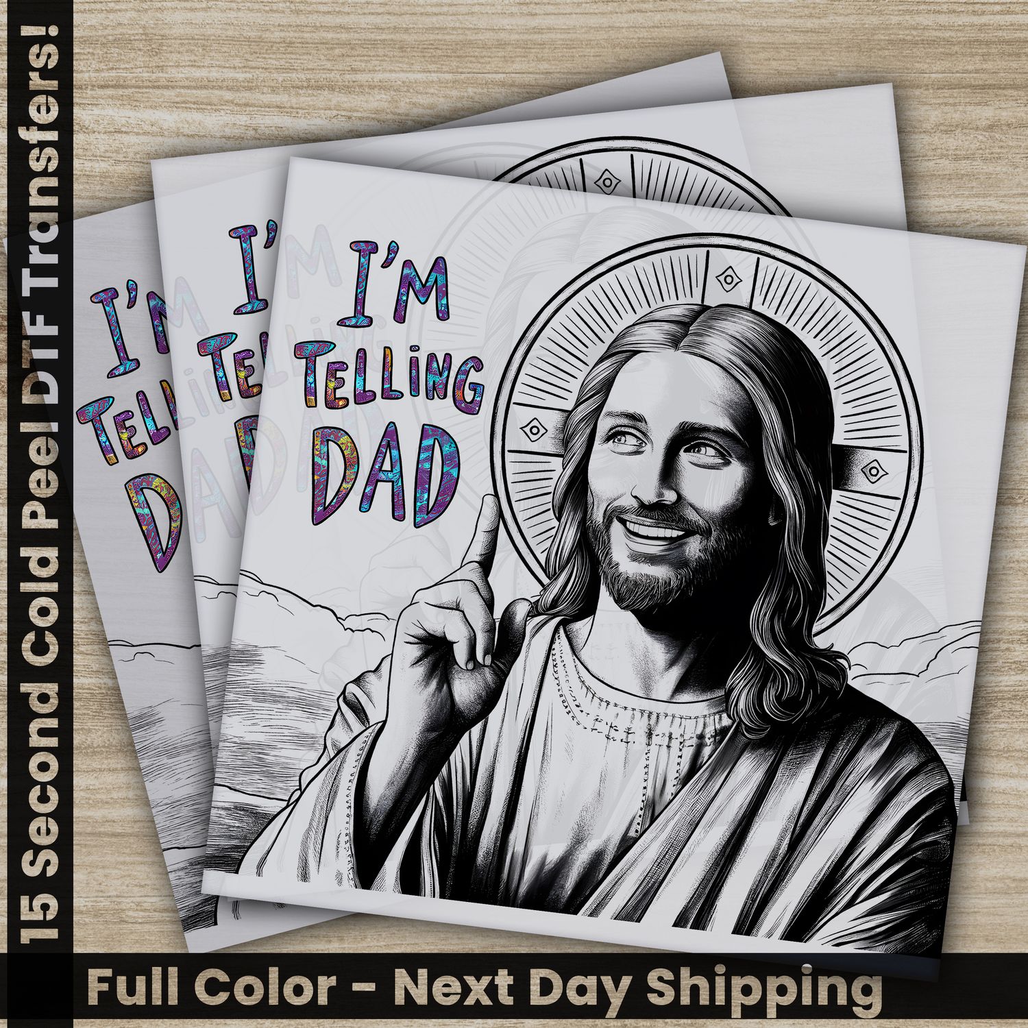 Dad, Daddy, Ready To Press DTF