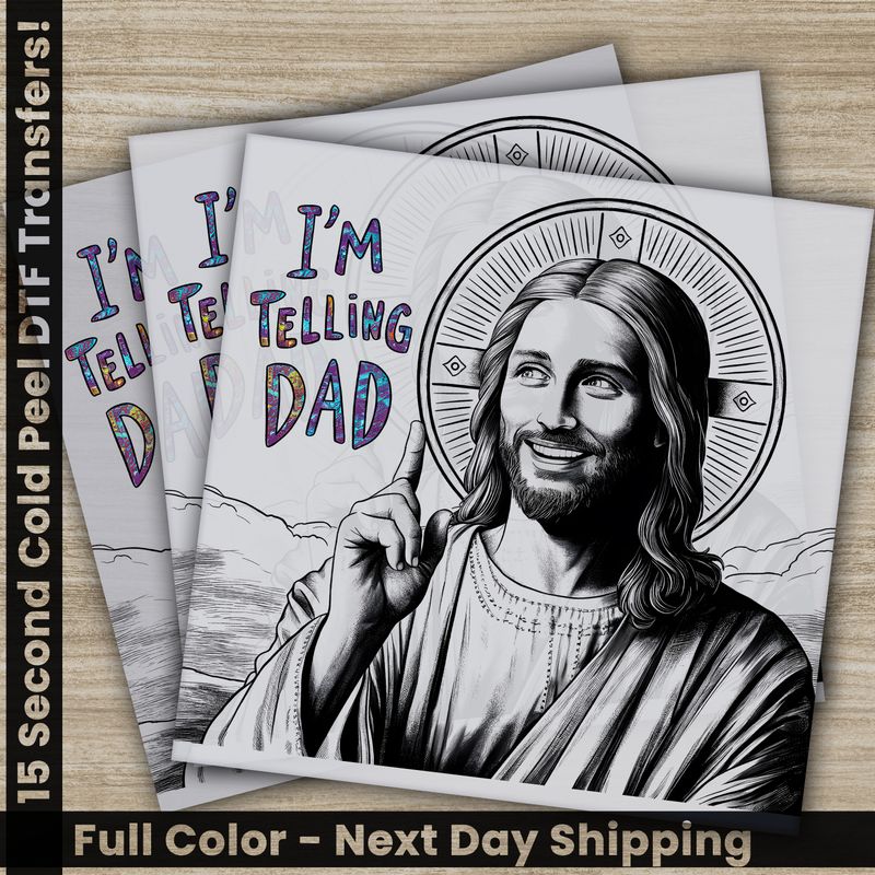 Dad, Daddy, Ready To Press DTF