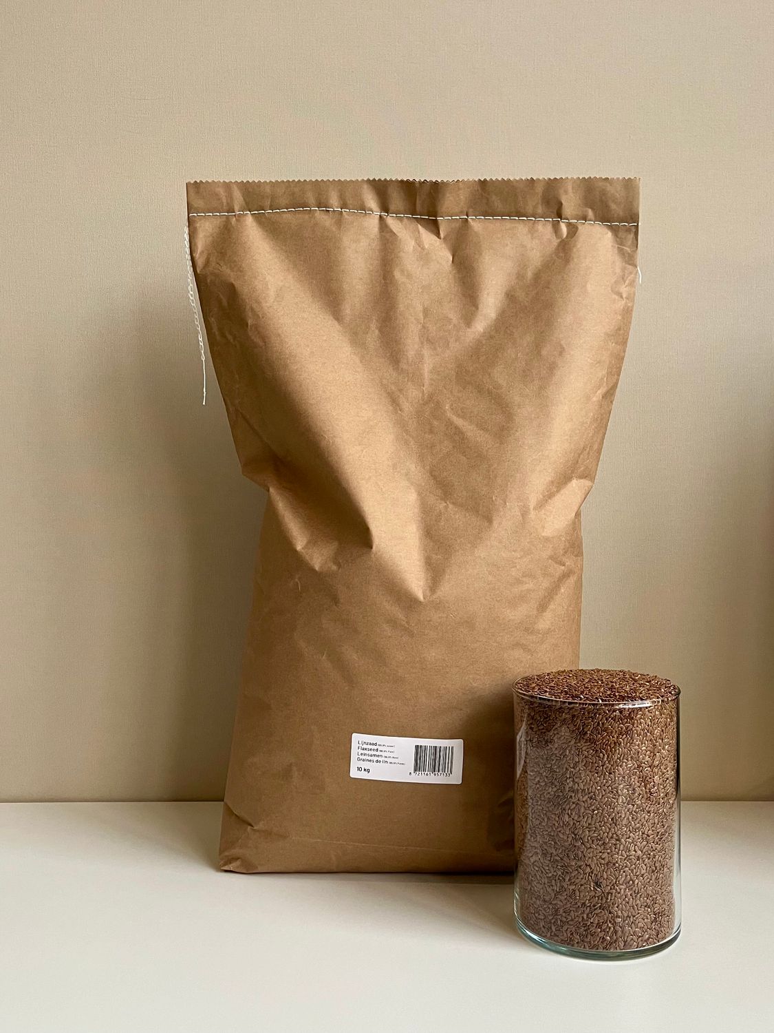 Flaxseed 10 kg - 99.9% Pure Flaxseed Refill