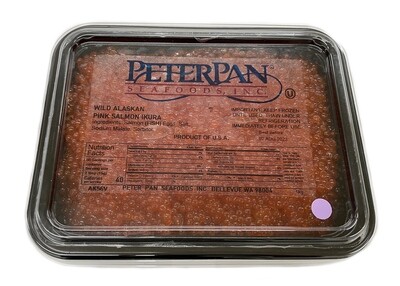 Wild Alaskan Salmon Red Caviar Peter Pan Grade 3 35.2 oz