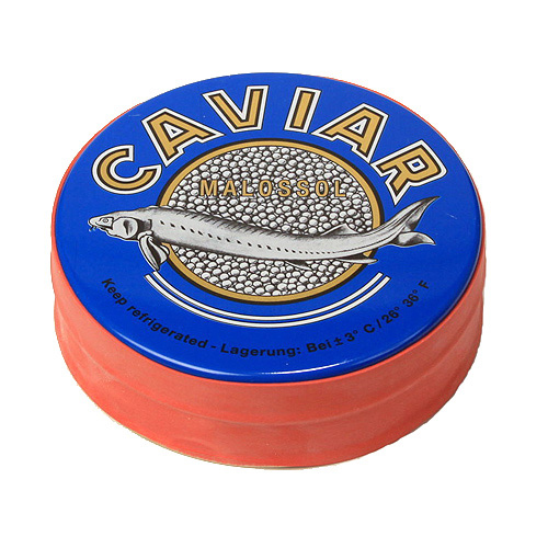 Kaluga Fusion Amber Sturgeon Black Caviar 17.6 oz
