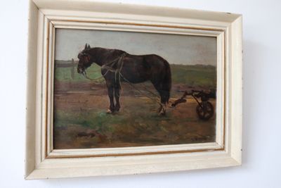 Gerard Altman (1877 - 1940) schilderij olieverf op paneel