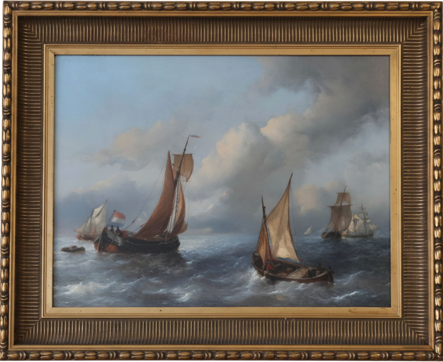 Antonie Waldorp 1803-1866, zeestorm
