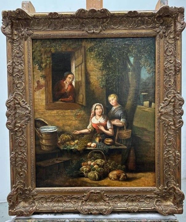 Anthony Oberman, 1781-1845, olieverf op doek op houten paneel