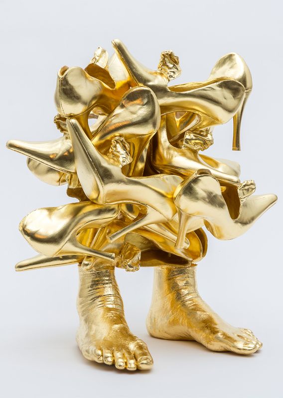 The crazy shoemaker, Joyce de Gruiter