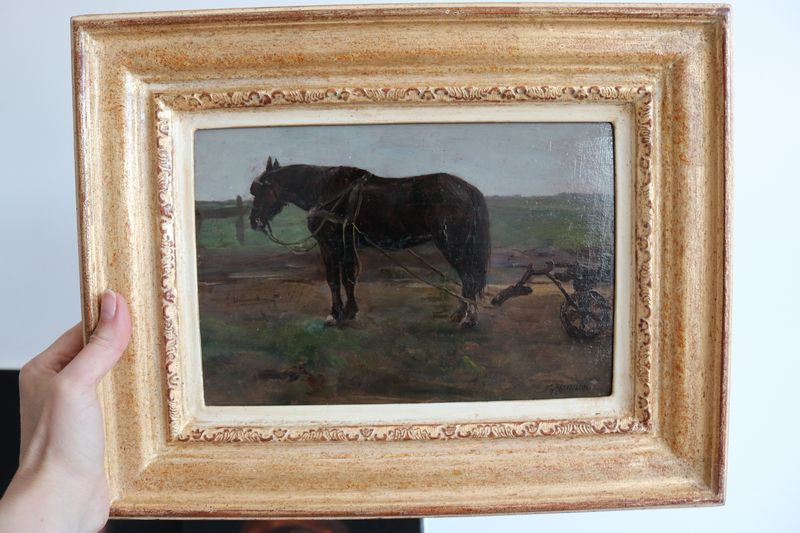 VERKOCHT Gerard Altman (1877 - 1940) schilderij olieverf op paneel