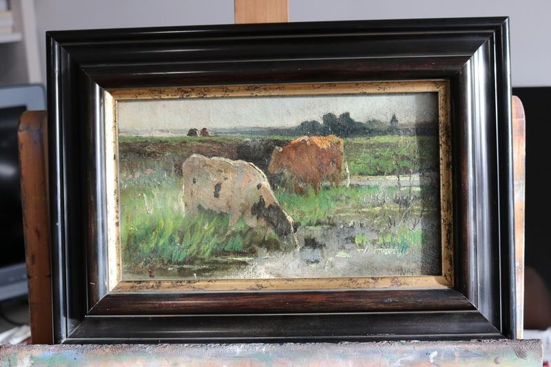 VERKOCHT Hendrikus Alexander van Ingen (1846 - 1920), koeien