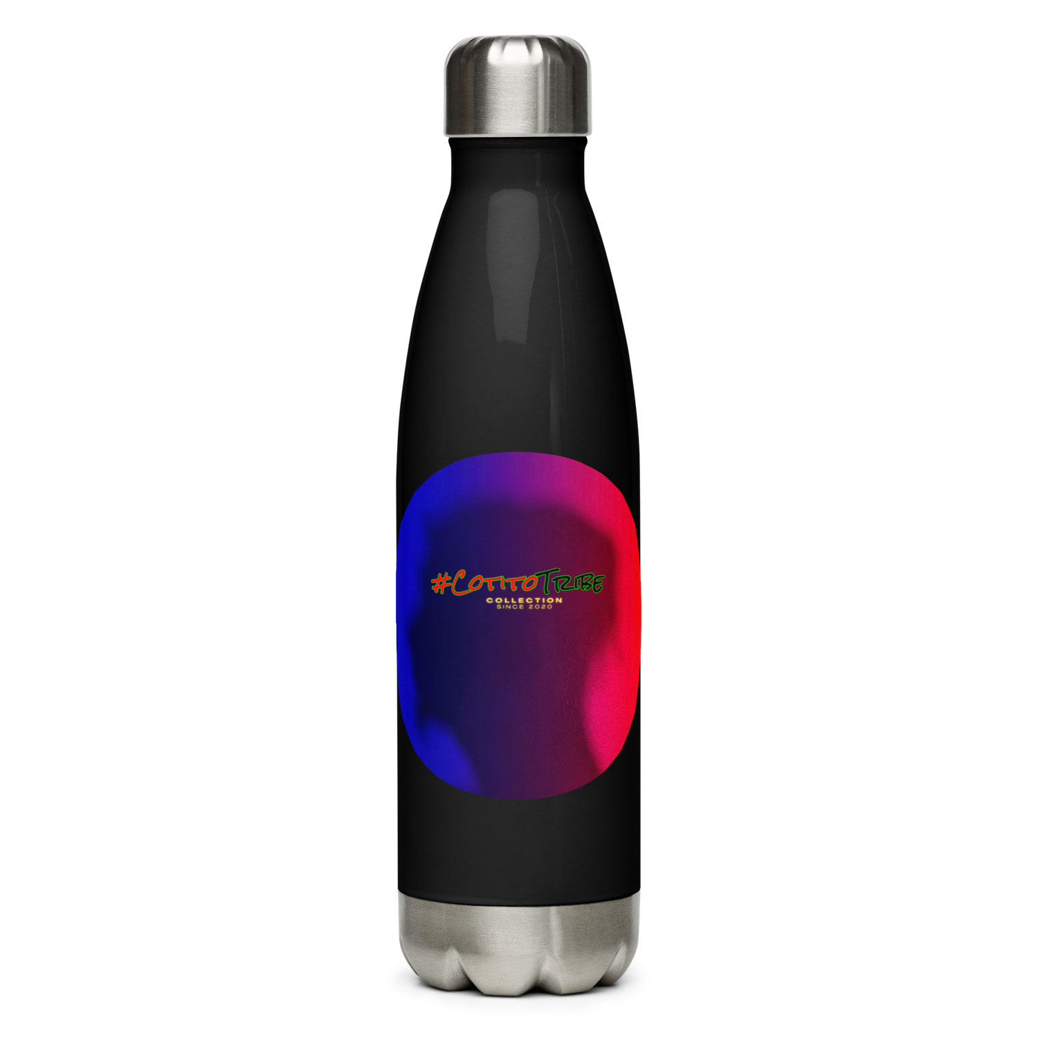#CotitoTribe Collection Vintage Signature Logo Hydration Steel Water Bottle