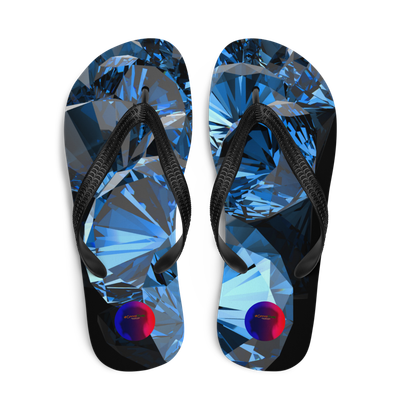 #CotitoTribe Collection Walking On Diamonds Luxury Flip-Flops