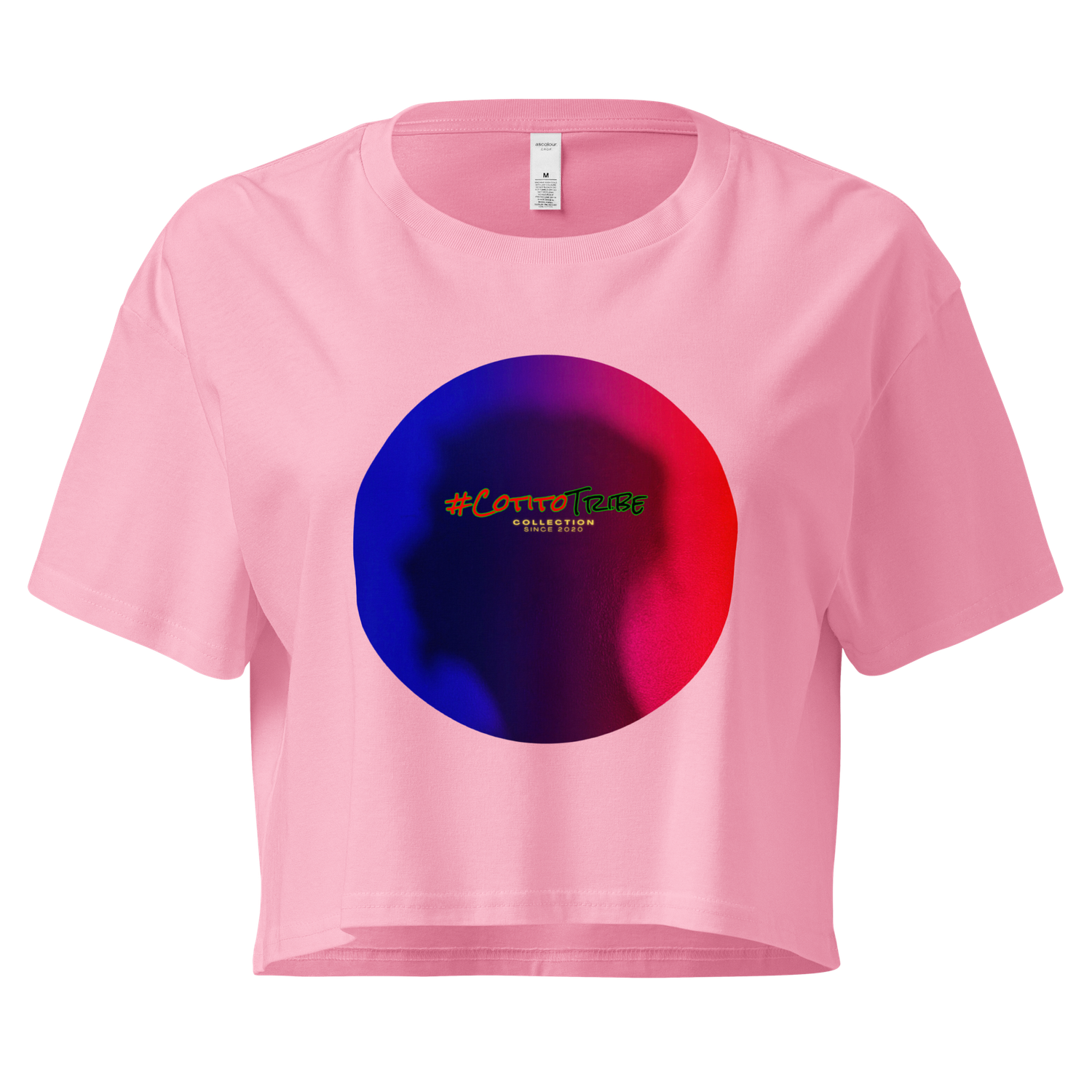 #CotitoTribe Collection Vintage Signature Logo Women’s Crop Top