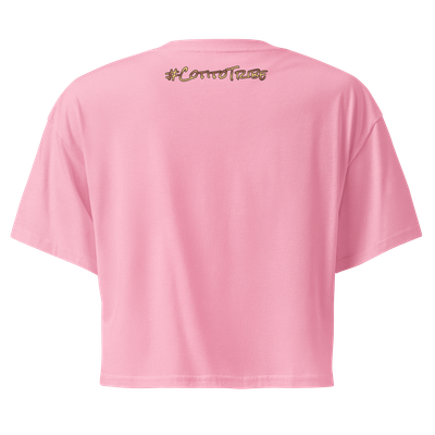 #CotitoTribe Collection Vintage Signature Logo Women’s Crop Top