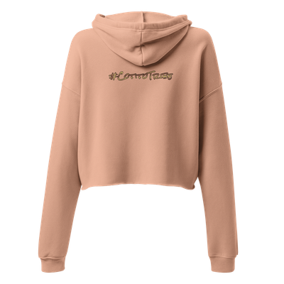 #CotitoTribe Collection Vintage Signature Logo Cropped Hoodie