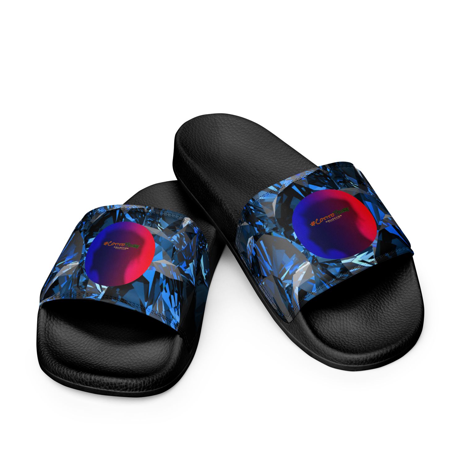 #CotitoTribe Collection Walking On Diamonds Luxury Men’s Slides