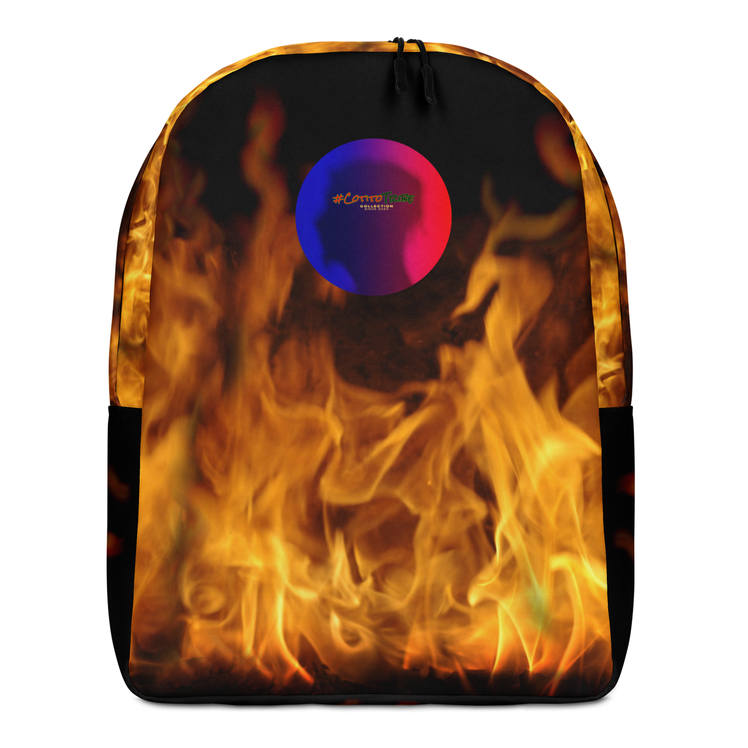 #CotitoTribe Collection On Fire Traveler Minimalist Backpack