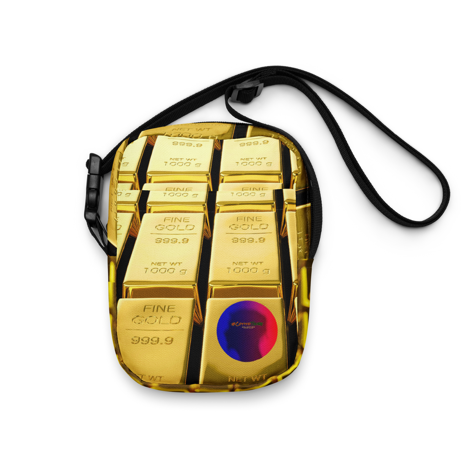 #CotitoTribe Collection Golden Crossbody Bag