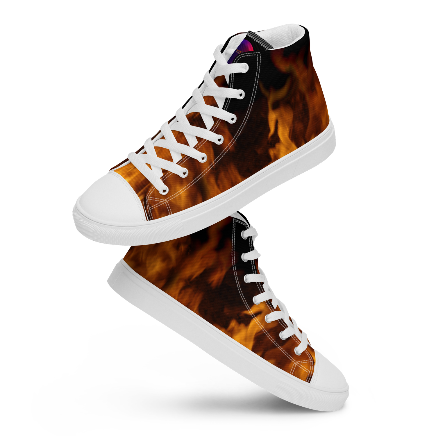 #CotitoTribe Collection On Fire Women’s High Top Sneakers