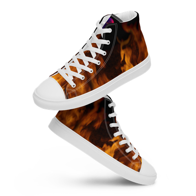 #CotitoTribe Collection On Fire Women’s High Top Sneakers