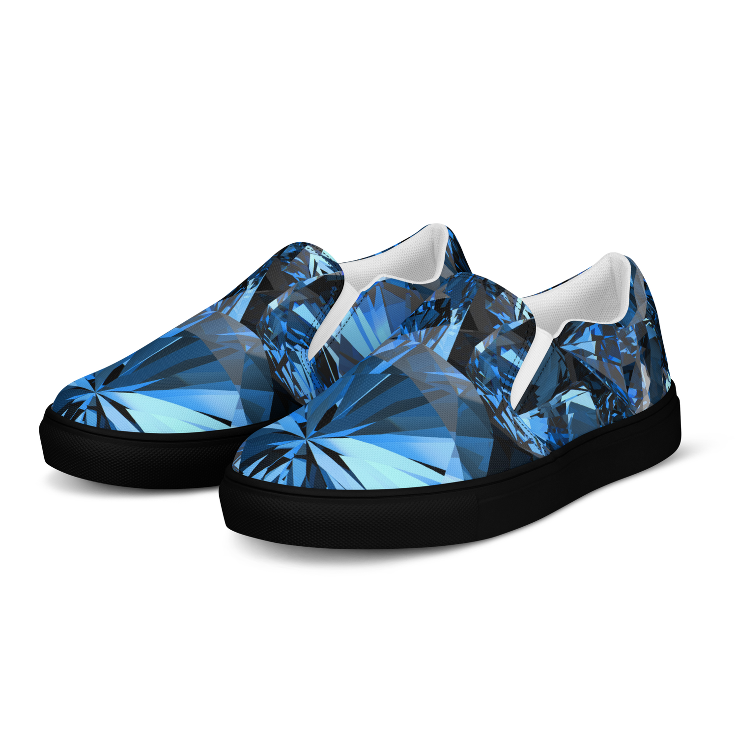 #CotitoTribe Collection Walking On Diamonds Luxury Men’s Slip-On Sneakers