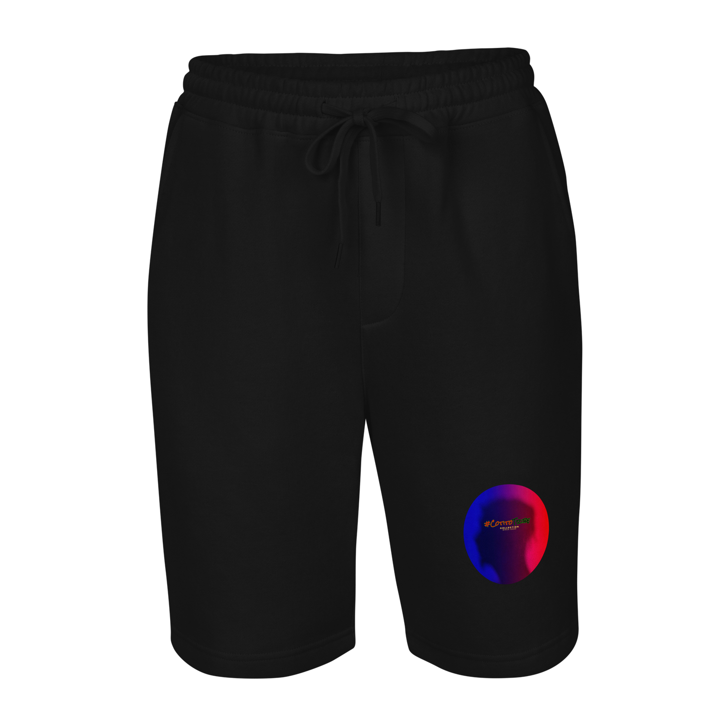 #CotitoTribe Collection Vintage Signature Logo Men&#39;s fleece shorts