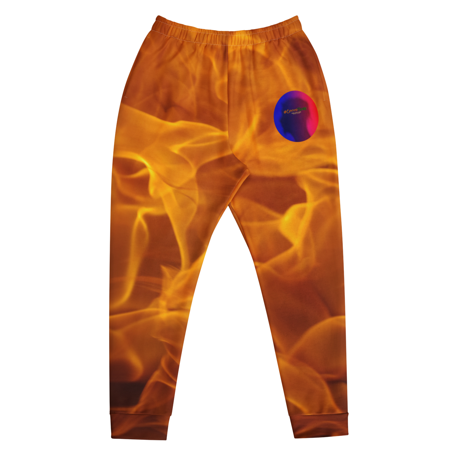 #CotitoTribe Collection On Fire Men&#39;s Joggers