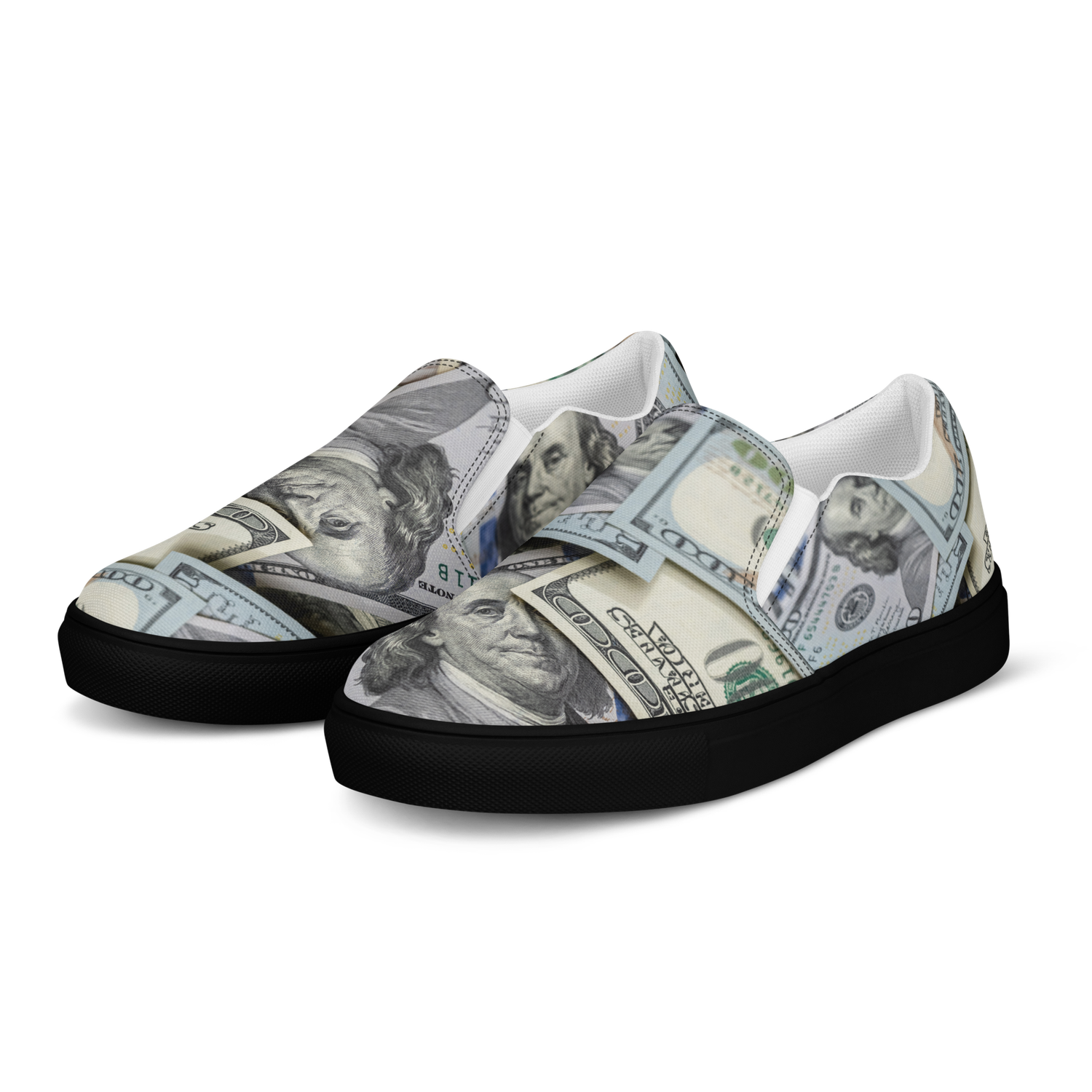 #CotitoTribe Collection Dead Presidents Men’s Slip-On Sneakers