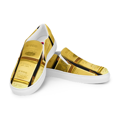 #CotitoTribe Collection Golden Women’s Slip-On Sneakers