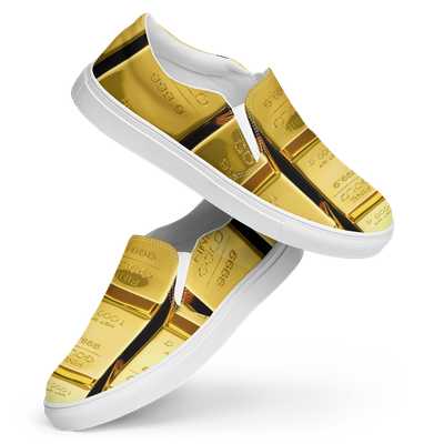 #CotitoTribe Collection Golden Women’s Slip-On Sneakers