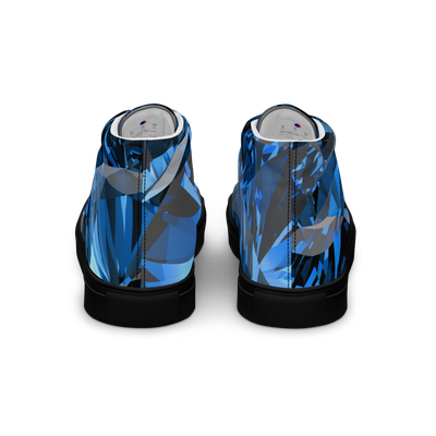 #CotitoTribe Collection Walking On Diamonds Luxury Men's High Top Sneakers
