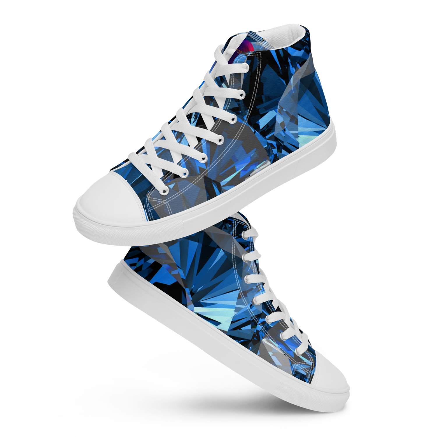 #CotitoTribe Collection Walking On Diamonds Luxury Women’s High Top Sneakers