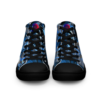 #CotitoTribe Collection Walking On Diamonds Luxury Men&#39;s High Top Sneakers