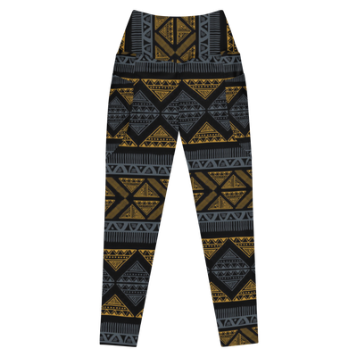 #CotitoTribe Collection Royal Roots Leggings with Pockets