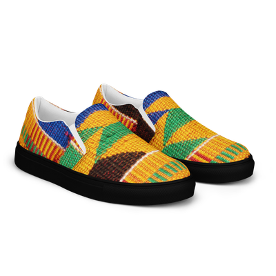 #CotitoTribe Collection Alkebulan Men’s Slip-On Sneakers