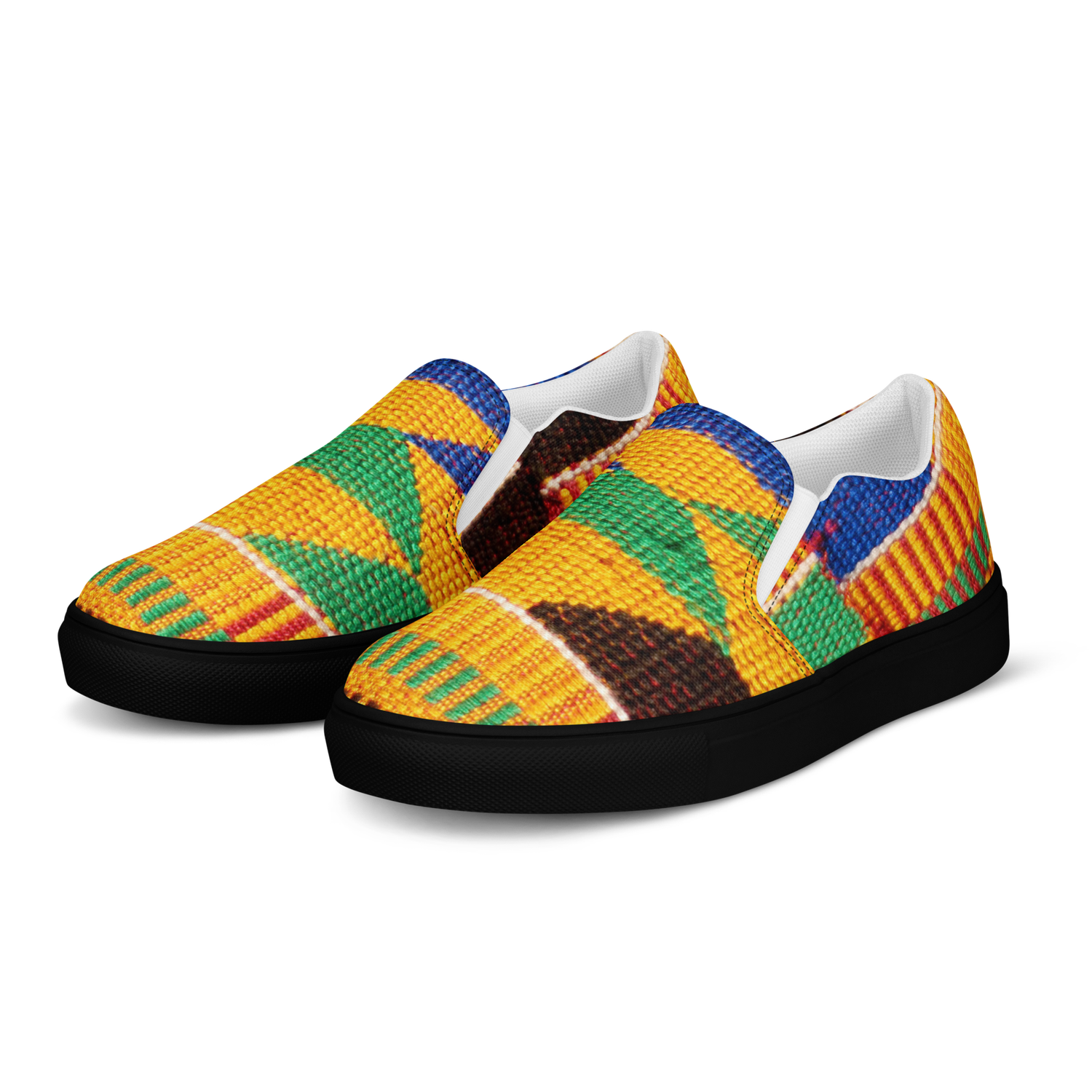 #CotitoTribe Collection Alkebulan Men’s Slip-On Sneakers