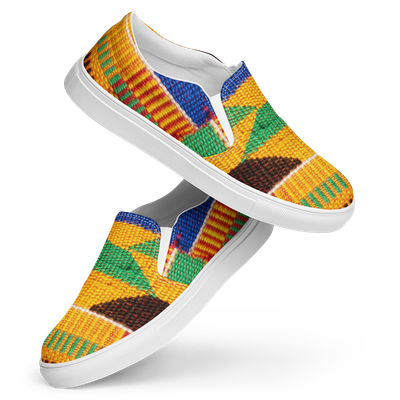 #CotitoTribe Collection Alkebulan Women’s Slip-On Sneakers