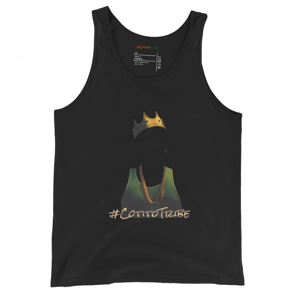 #CotitoTribe Collection King Unisex Organic Cotton Tank Top