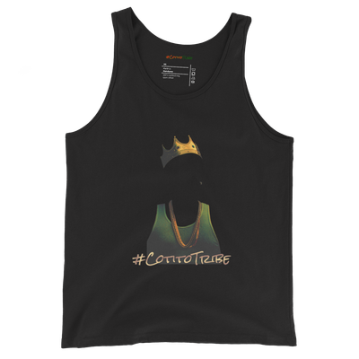 #CotitoTribe Collection King Unisex Organic Cotton Tank Top