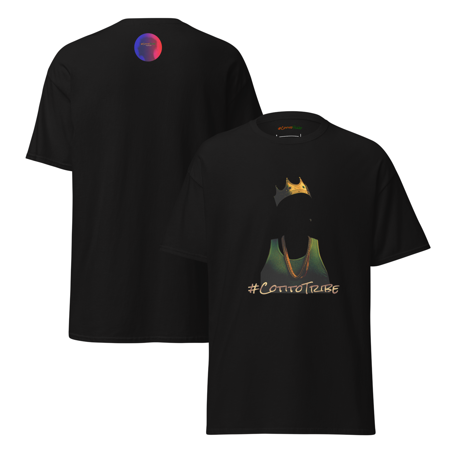 #CotitoTribe Collection King Unisex Organic Cotton T-Shirt