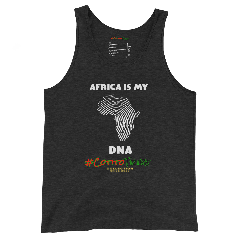 #CotitoTribe Collection DNA Men&#39;s Organic Cotton Tank Top