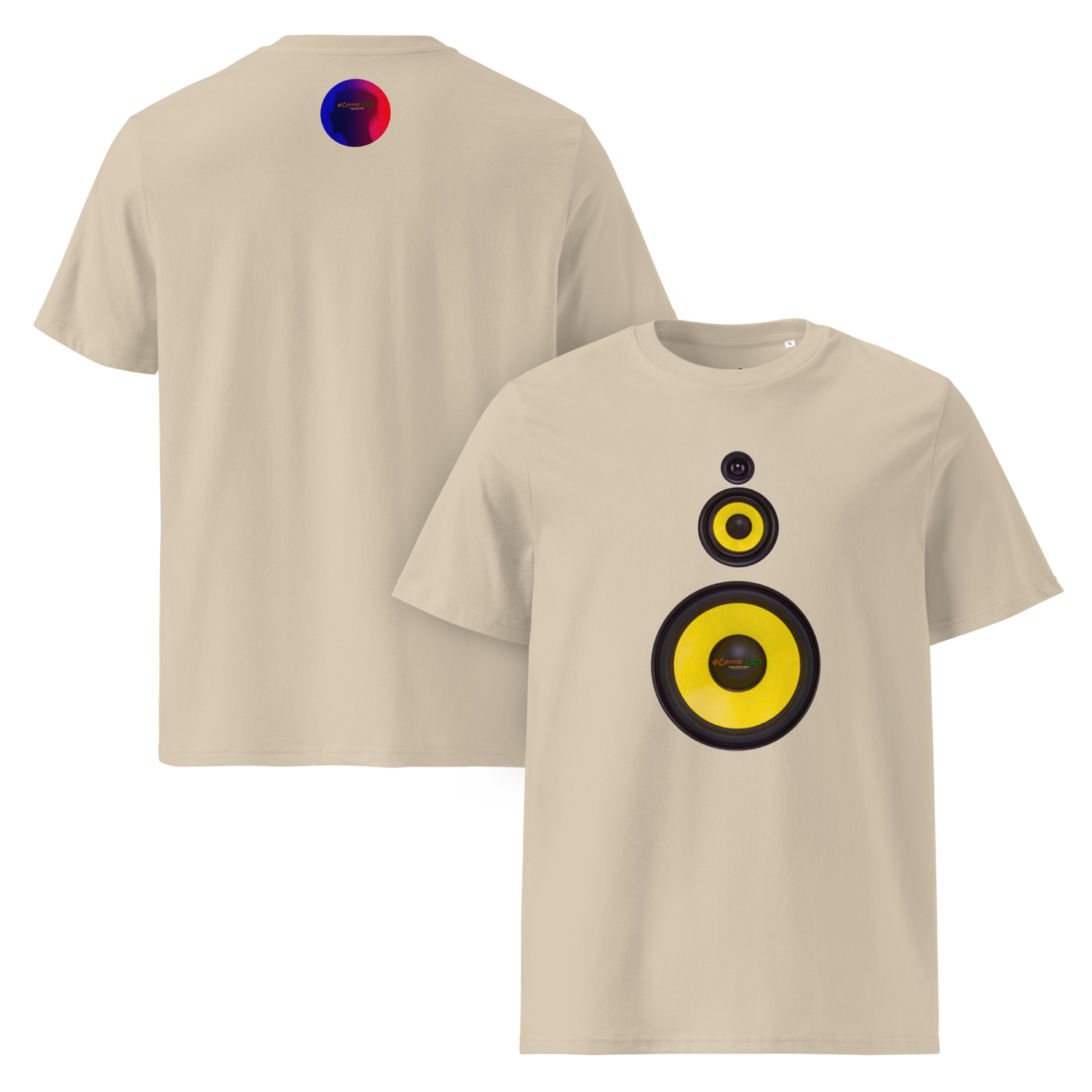#CotitoTribe Collection Speakerman III Unisex Organic Cotton T-Shirt