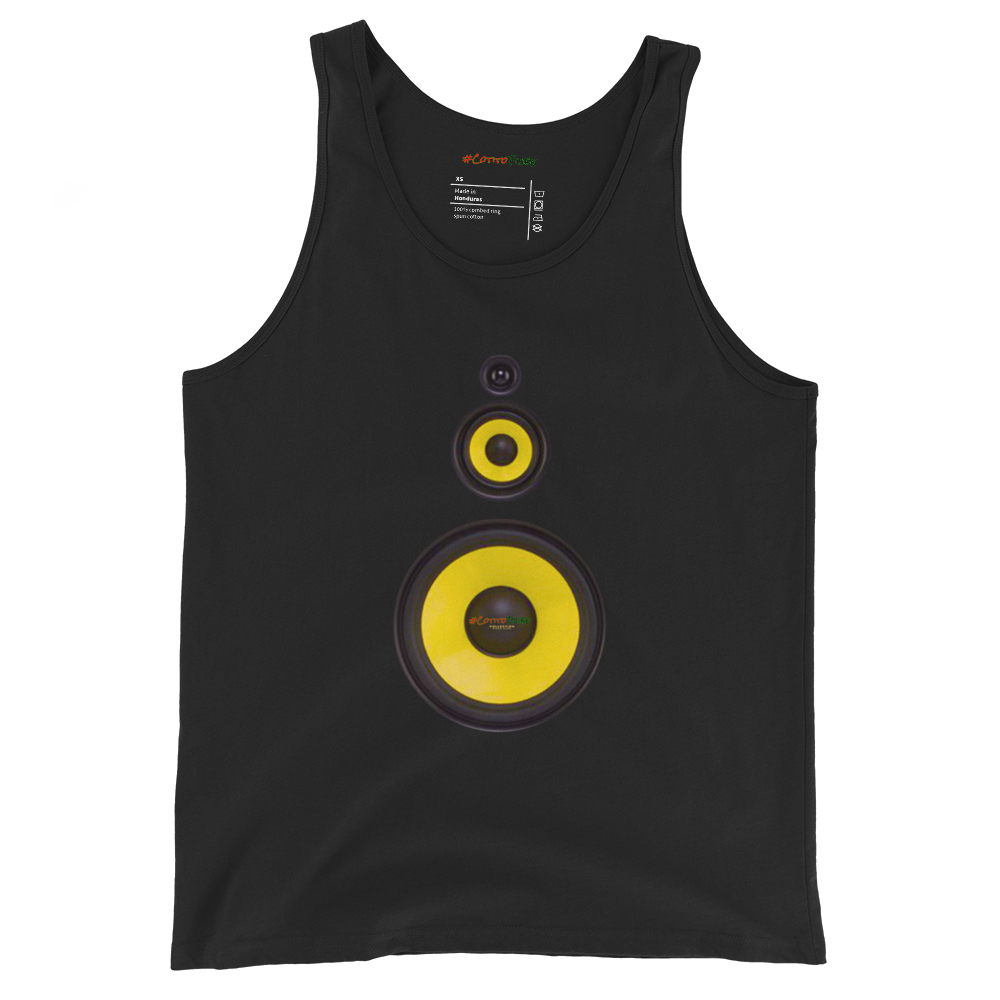 #CotitoTribe Collection Speakerman III Unisex Organic Cotton Tank Top