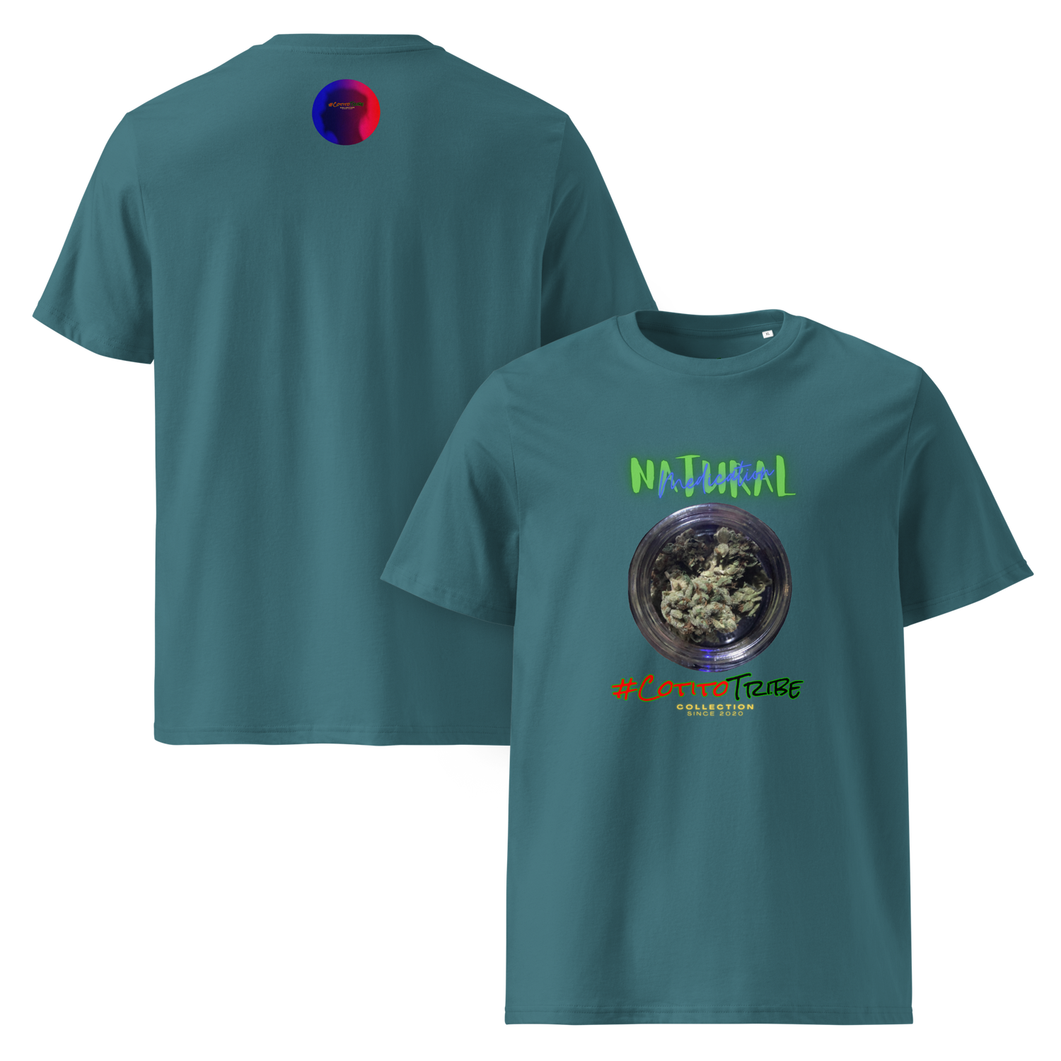 #CotitoTribe Collection Natural Medication Unisex Organic Cotton T-Shirt