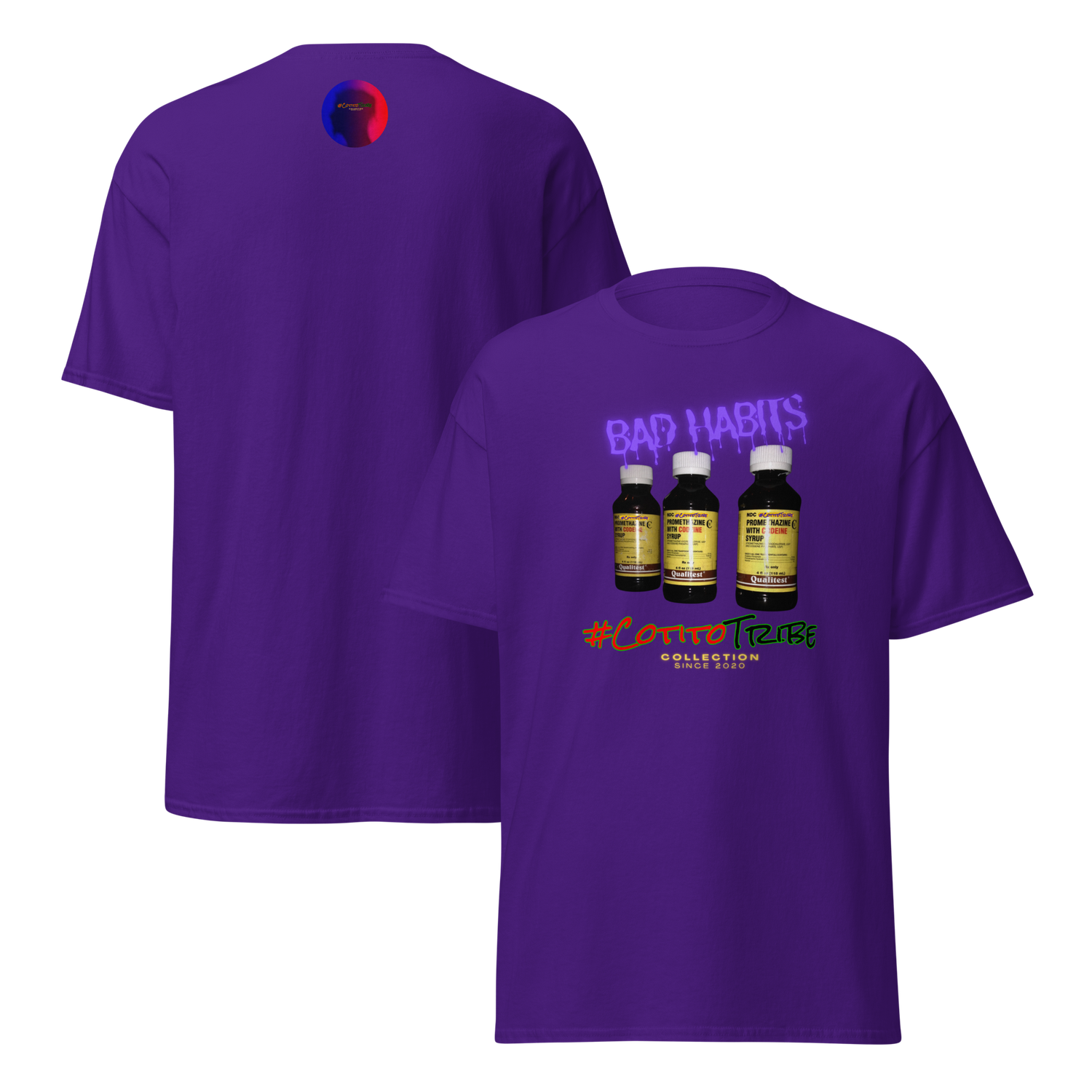 #CotitoTribe Collection Bad Habits Unisex Organic Cotton T-Shirt