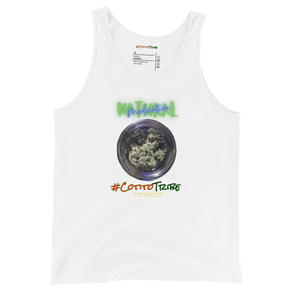 #CotitoTribe Collection Natural Medication Unisex Organic Cotton Tank Top