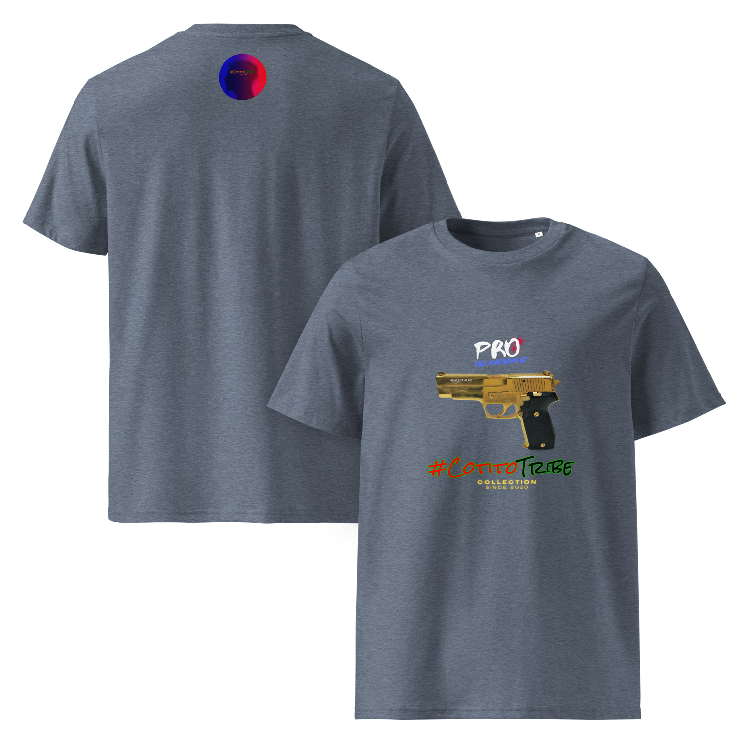 #CoitoTribe Collection Gun Law Unisex Organic Cotton T-Shirt