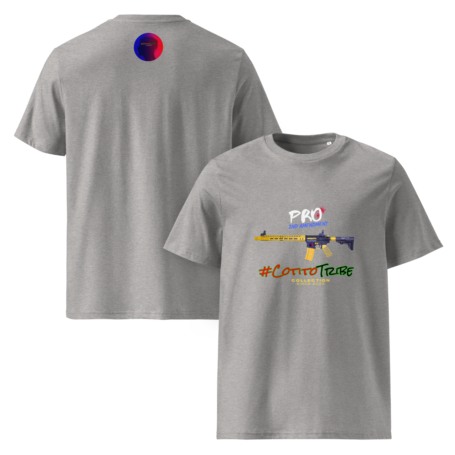 #CotitoTribe Collection 2nd Amendment Unisex Organic Cotton T-Shirt