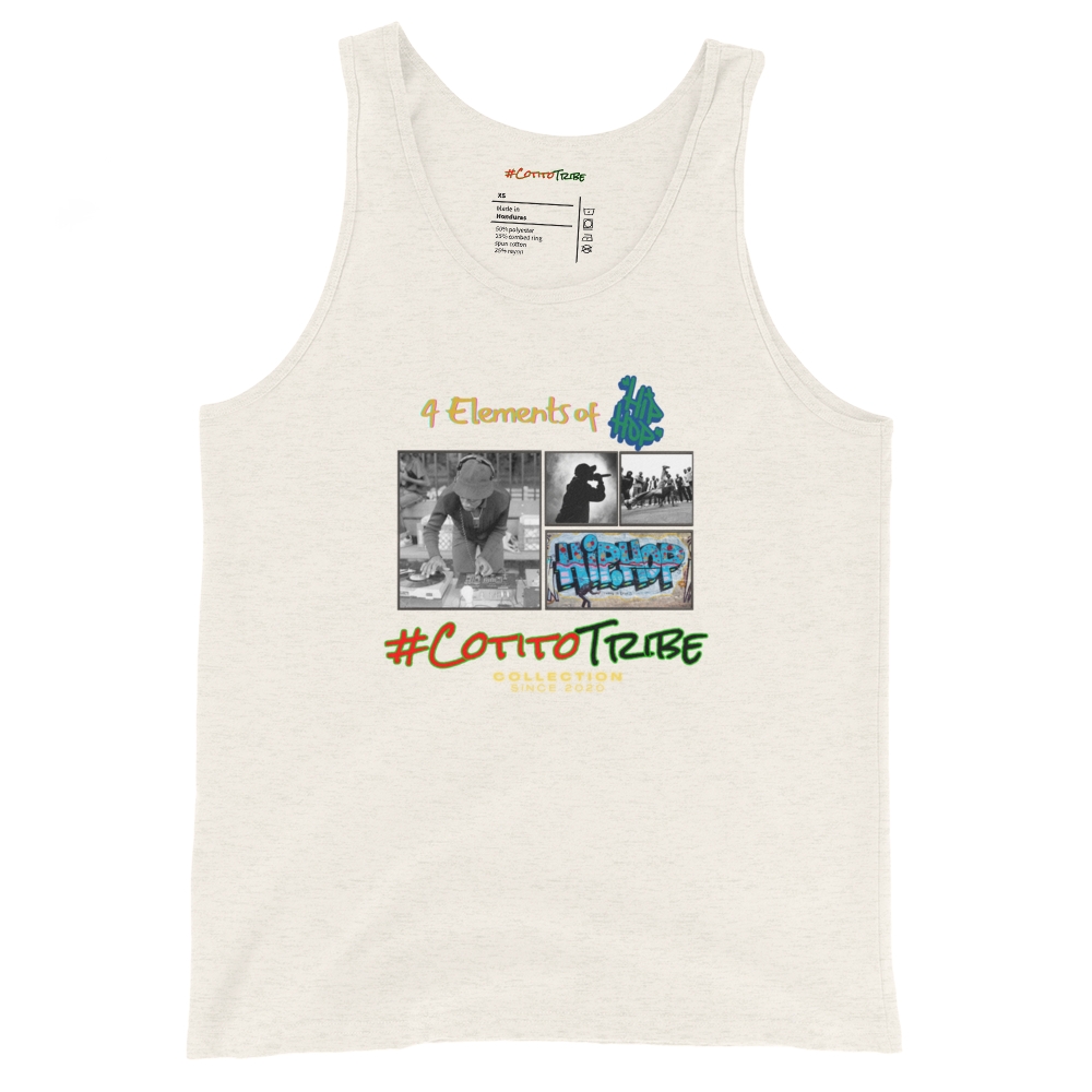 #CotitoTribe Collection 4 Elements Unisex Organic Cotton Tank Top