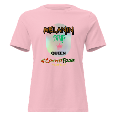 #CotitoTribe Collection Drip Queen Women&#39;s Relaxed T-Shirt