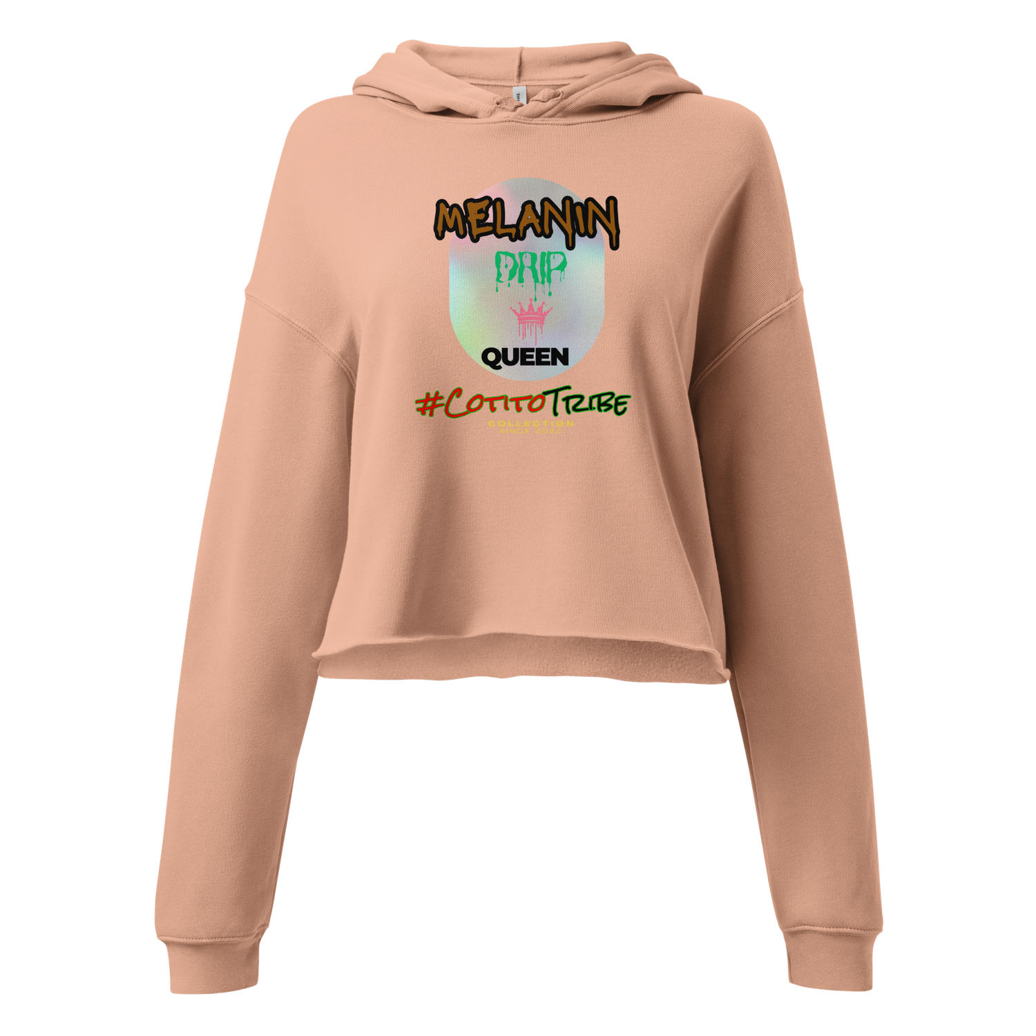 #CotitoTribe Collection Drip Queen Women’s Cropped Top