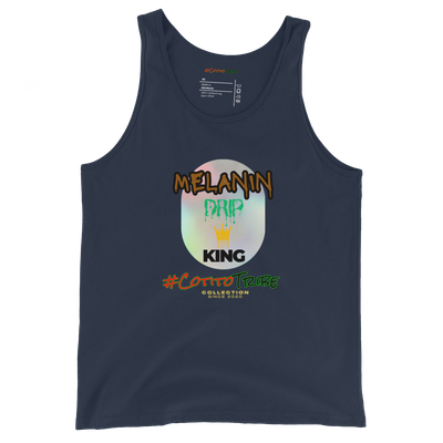 #CotitoTribe Collection Drip King Unisex Organic Cotton Tank Top