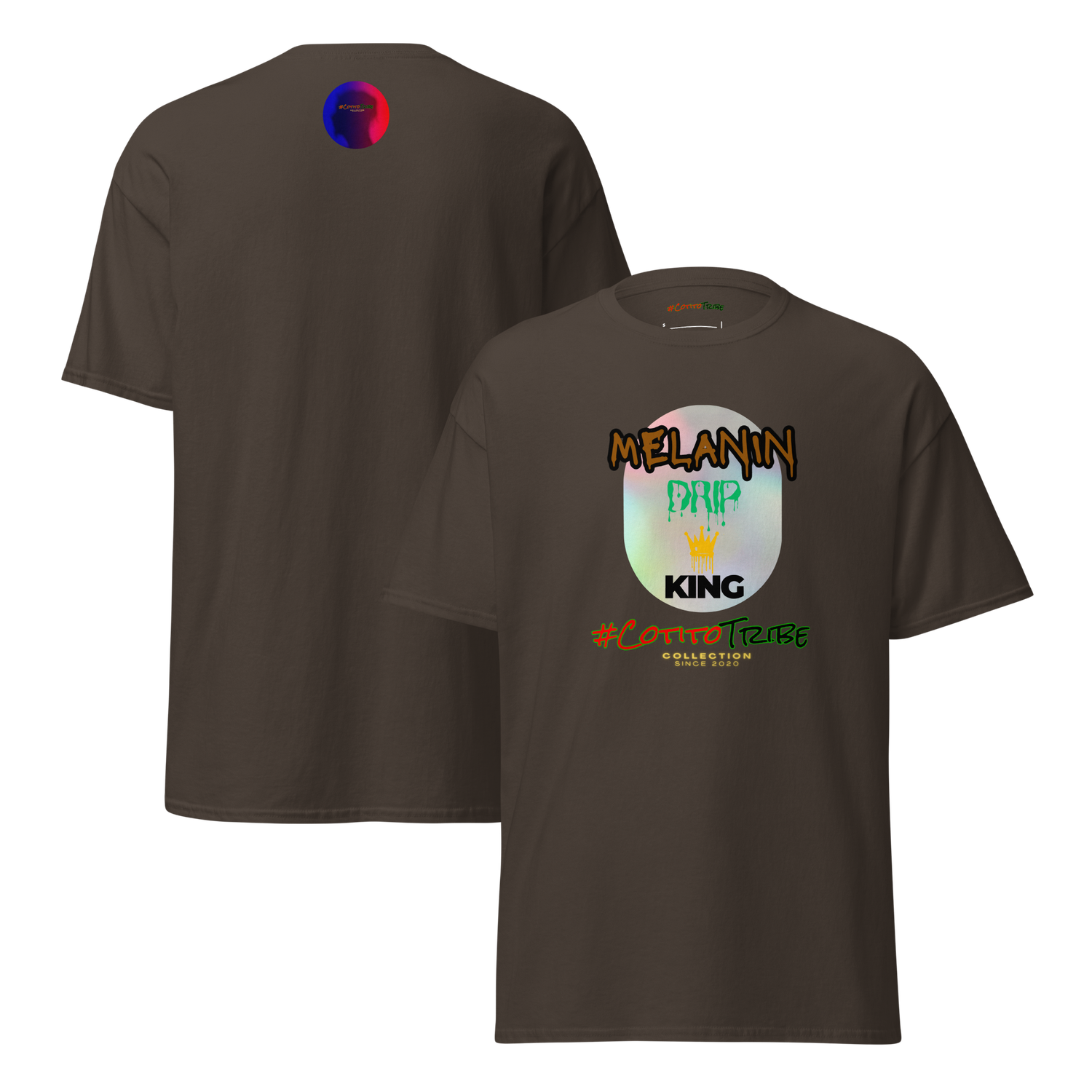 #CotitoTribe Collection Drip King Unisex Organic Cotton T-Shirt